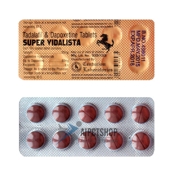Super Vidalista – 20 mg Tadalafil