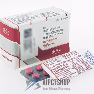 Amitone (Amitriptylene / Amitriptyline) 75 mg 100 tablet
