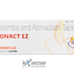 Tonact EZ (Ezetimibe/Atorvastatin)10/10mg - 150 tablet