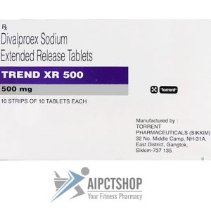 Trend XR (Depakote)500 Mg - 100 tablet
