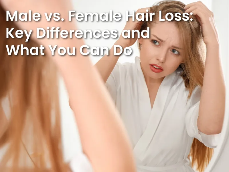 Male vs. Female Hair Loss: Key Differences and What You Can Do