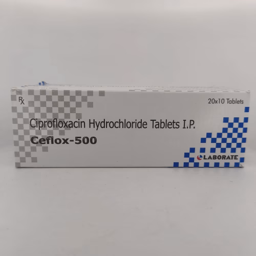 CEFLOX 500 MG - 10 TABLETS