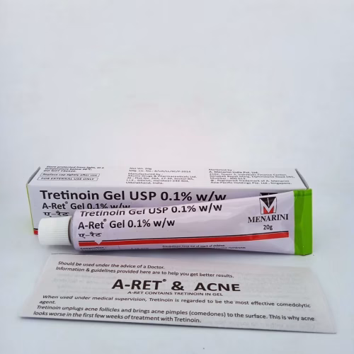 A-RET 0.1% GEL - 1 TUBE OF 20GM