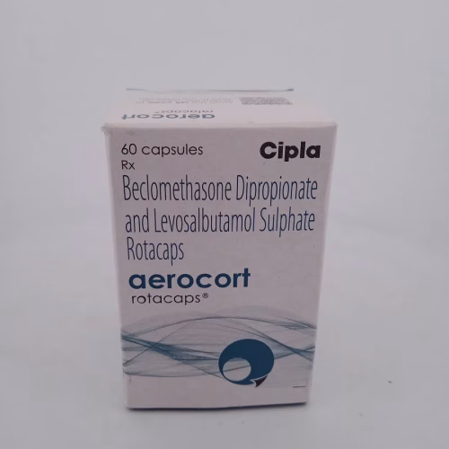 AEROCORT ROTACAPS - 1 BOTTLE OF 60 CAPSULE