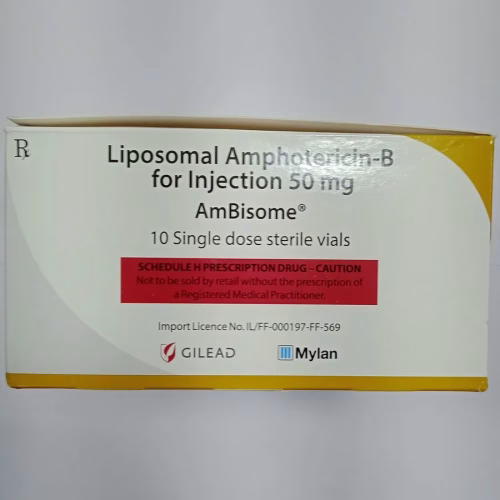 AMBISOME - 10 SINGLE DOES STERILE VIALS