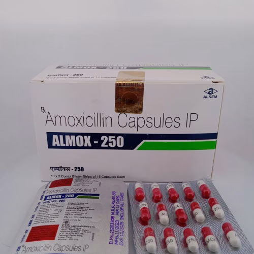 ALMOX 250 MG - 15 CAPSULES