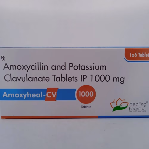 AMOXYHEAL CV 1000 MG - 6 TABLET