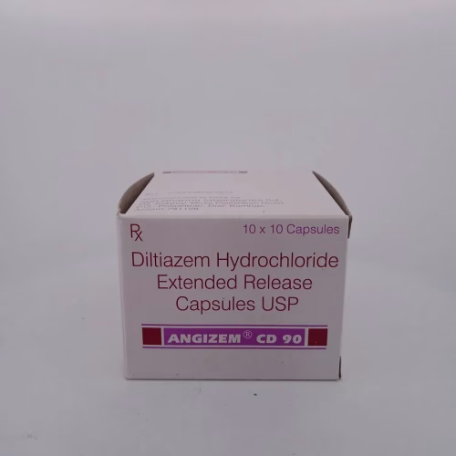 ANGIZEM CD 90 MG - 10 CAPSULES
