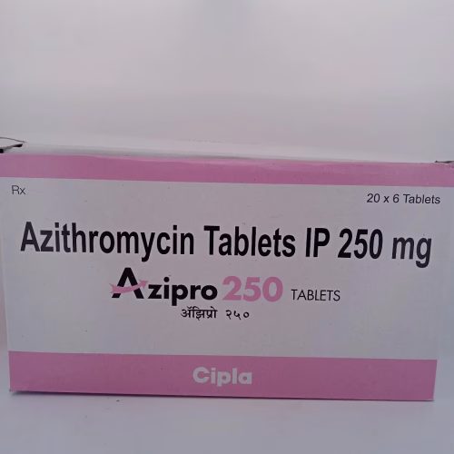 AZIPRO 250 MG - 6 TABLETS