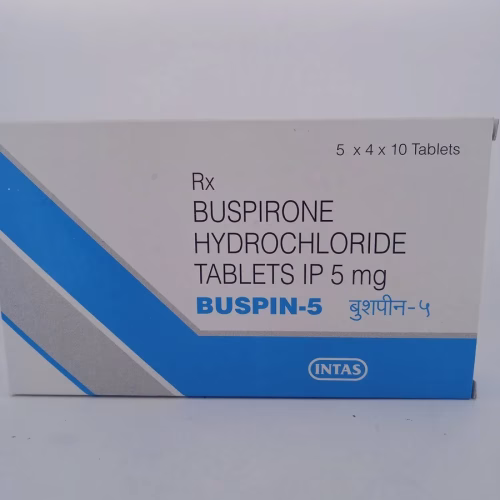 BUSPIN 5 MG - 10 TABLETS