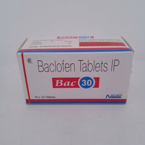 BAC 30 MG - 10 TABLETS