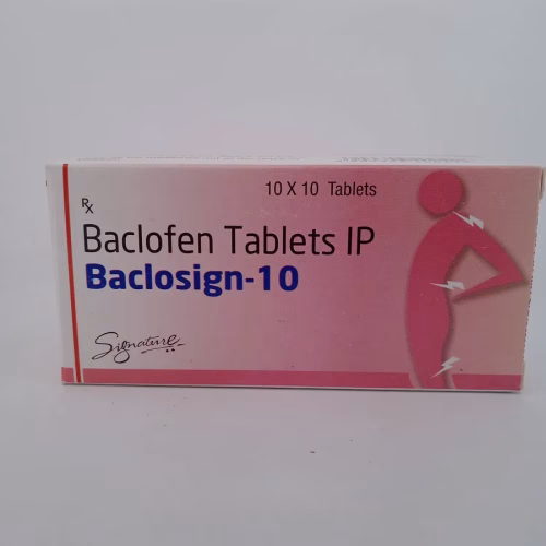 BACLOSIGN 10 MG - 10 TABLETS