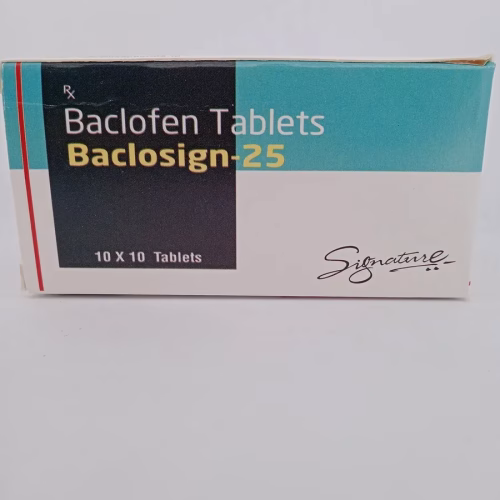 BACLOSIGN 25 MG - 10 TABLETS