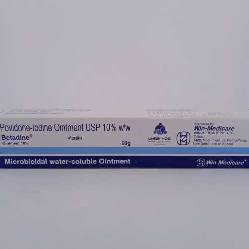 BETADINE 10% OINTMENT - 1 TUBE OF 20gm