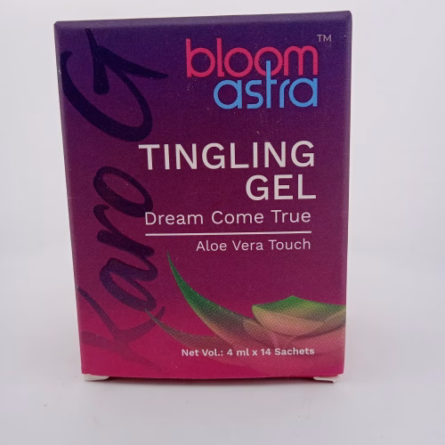 BLOOM ASTRA TINGLING GEL - 14 SACHETS OF 4ML