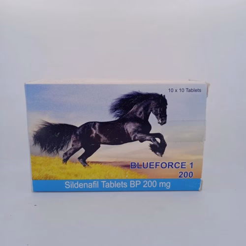 BLUEFORCE 200 MG - 10 TABLETS