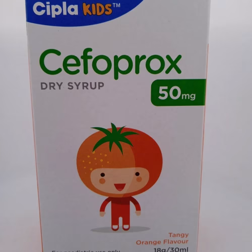 CEFOPROX DRY SYRUP 50 MG - 1 BOTTLE OF 18g/30ML