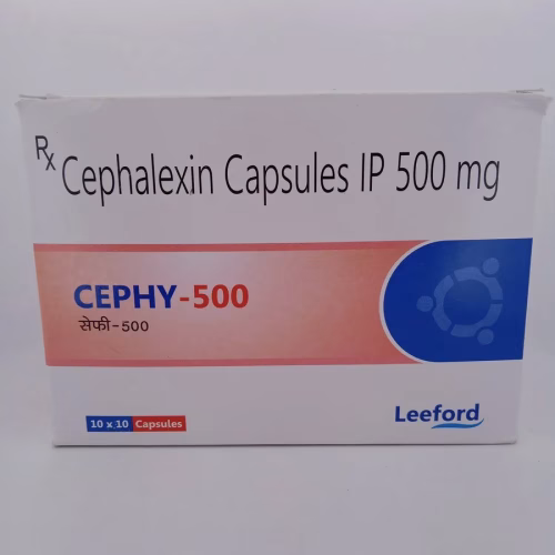 CEPHY 500 MG - 10 CAPSULES