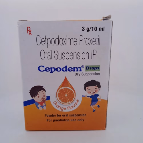 CEPODEM DROPS 25 MG - 1 BOTTLE OF 3g/10ML
