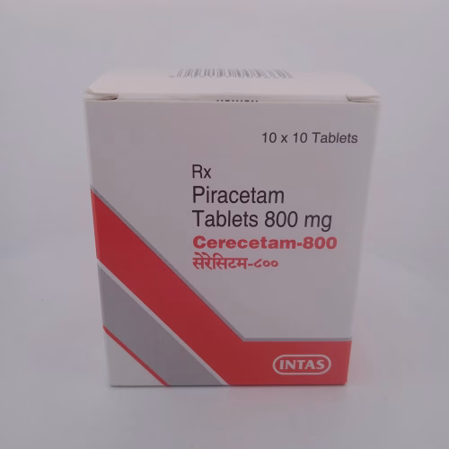 CERECETAM 800 MG - 10 TABLETS