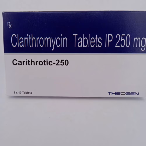 CARITHROTIC 250MG - 10 TABLET