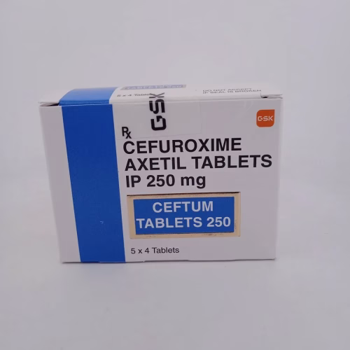 CEFTUM 250 MG - 4 TABLETS