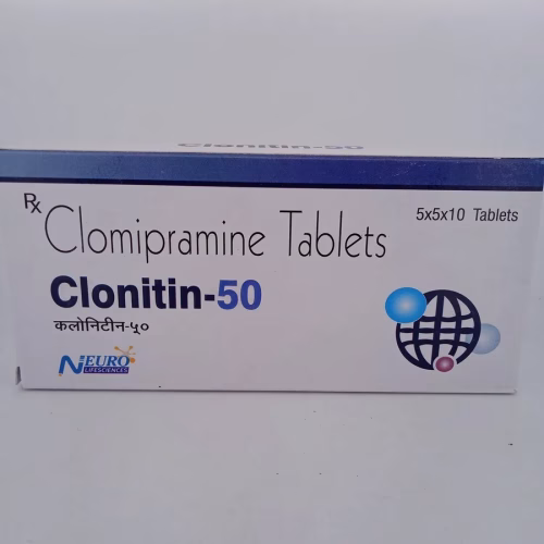 CLONITIN 50 MG - 10 TABLETS