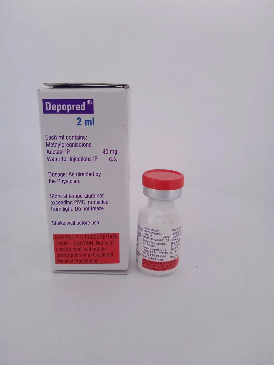 DEPOPRED 40MG/1ML - 1 BOTTLE OF 2ML - Image 3