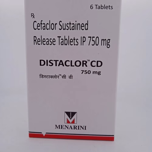 DISTACLOR CD 750 MG - 6 TABLETS