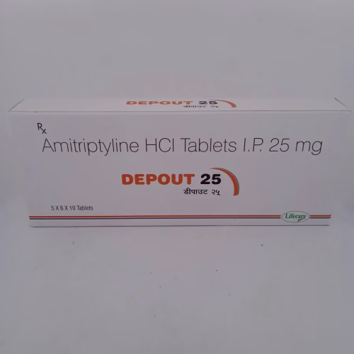 DEPOUT 25 MG - 10 TABLET