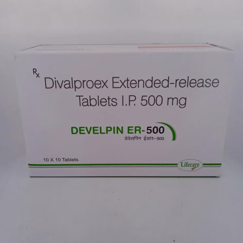 DEVELPIN ER 500 MG - 10 TABLETS