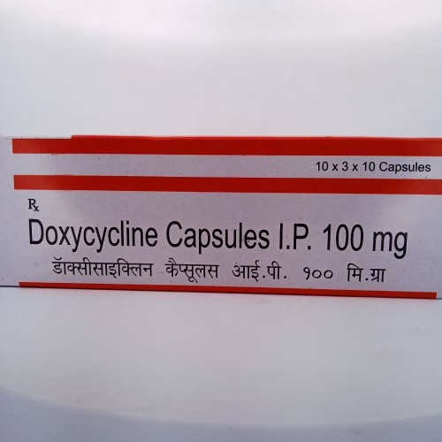 DOXYCYCLINE 100 MG - 10 CAPSULE