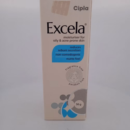 EXCELA (MOISTURISER FOR OILY AND ACNE PRONE SKIN) - 1 BOTTLE OF 50g