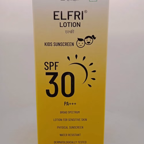 ELFRI LOTION KIDS SUNSCREEN - 1 TUBE OF 60gm