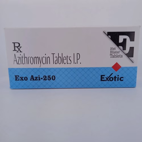 EXO AZI 250 MG - 6 TABLET