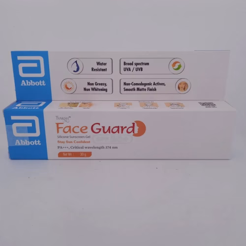 FACE GUARD SILICONE SUNSCREEN GEL - 1 TUBE OF 30g