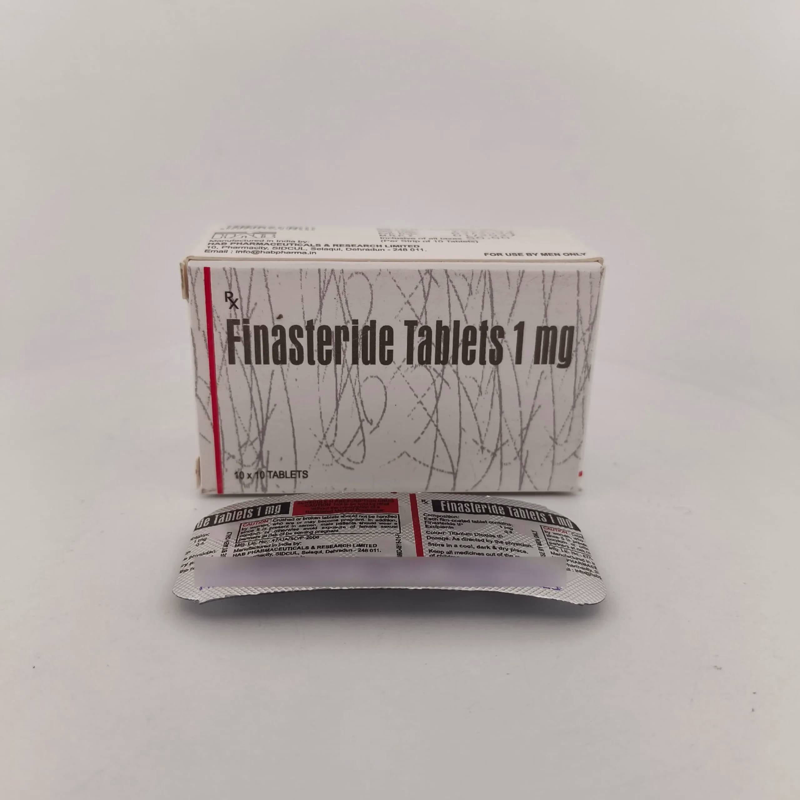 FINASTERIDE 1 MG - 10 TABLETS - Image 3
