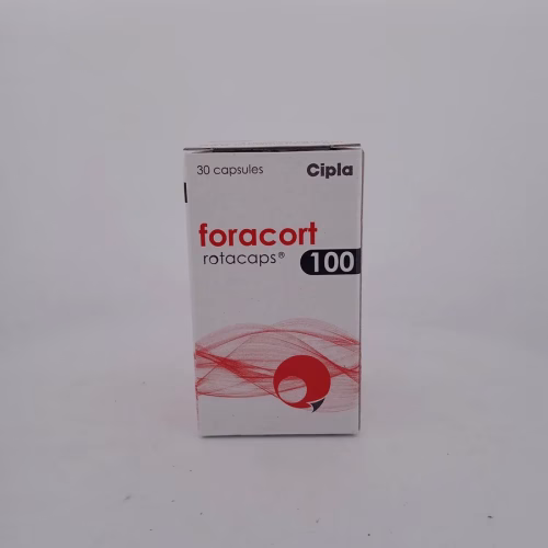 FORACORT ROTACAPS 100 - 1 BOTTLE OF 30 CAPSULE