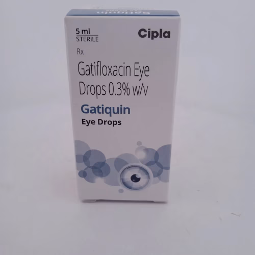 GATIQUIN EYE DROPS - 1 BOTTLE OF 5ML