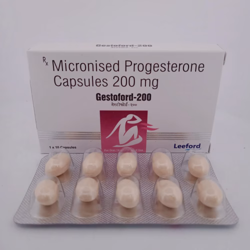 GESTOFORD 200 MG - 10 CAPSULES