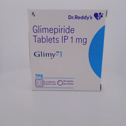 GLIMY 1 MG - 15 TABLETS