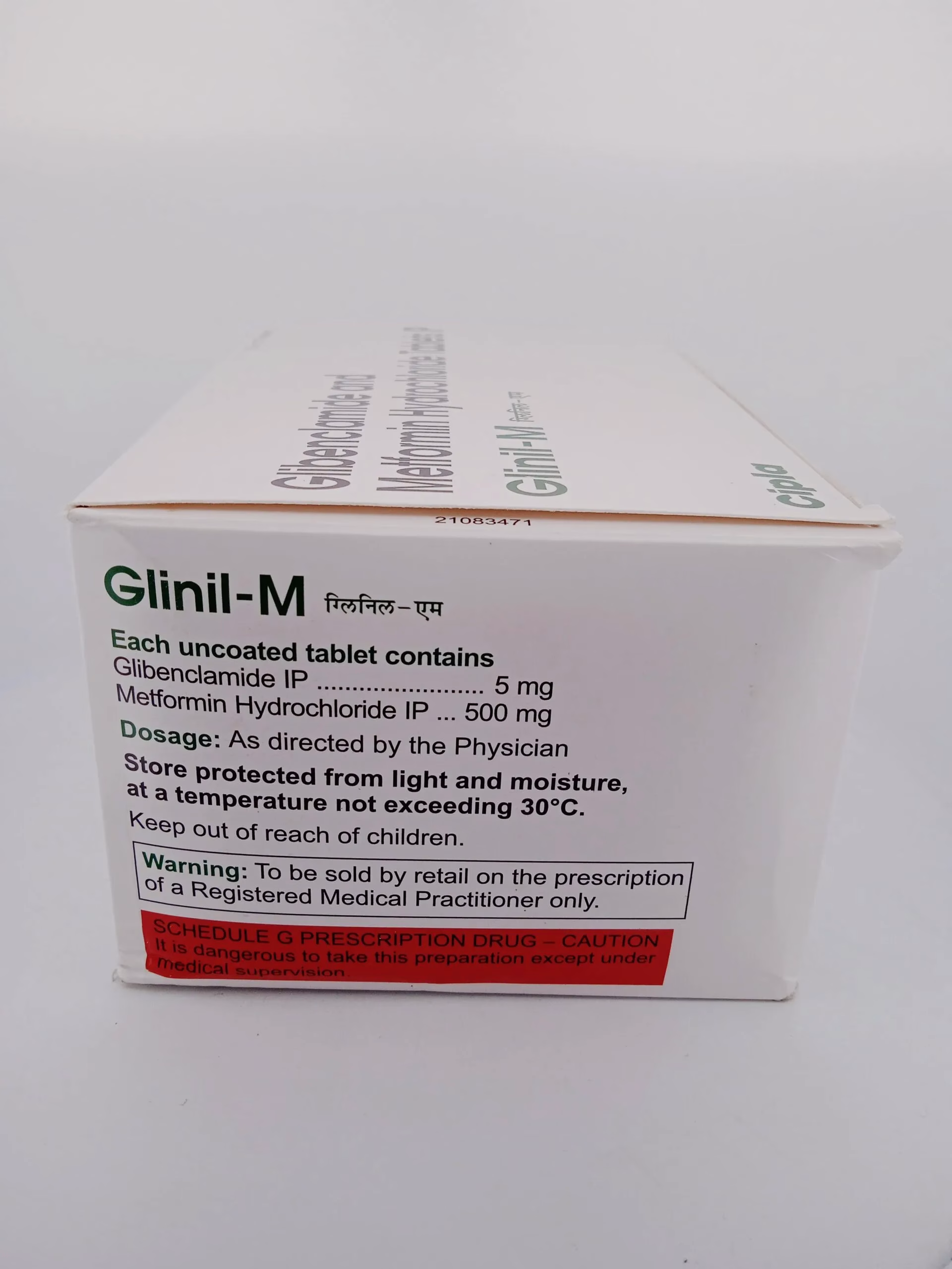 GLINIL-M - 10 TABLETS - Image 4