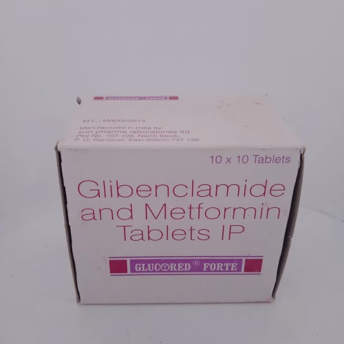 GLUCORED FORTE - 10 TABLET