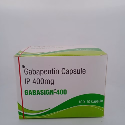 GABASIGN 400 MG - 10 CAPSULES