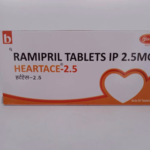 HEARTACE 2.5 MG - 10 TABLETS