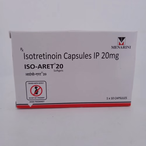 ISO-ARET 20 MG - 10 CAPSULES
