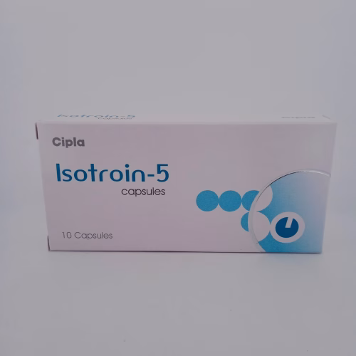 ISOTROIN 5 MG - 10 CAPSULES