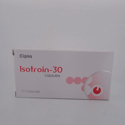 ISOTROIN 30MG - 10 CAPSULES