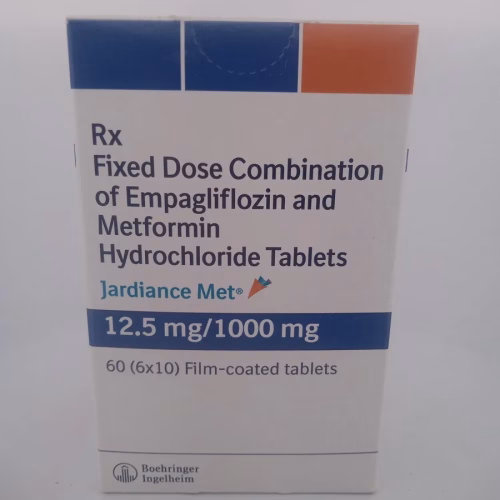 JARDIANCE MET 12.5MG/1000MG - 10 TABLETS