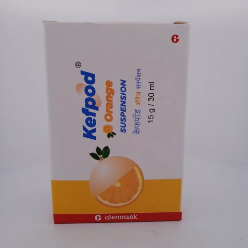 KEFPOD (ORANGE SUSPENSION) 50 MG - 1 BOTTLE OF 15g/30ML
